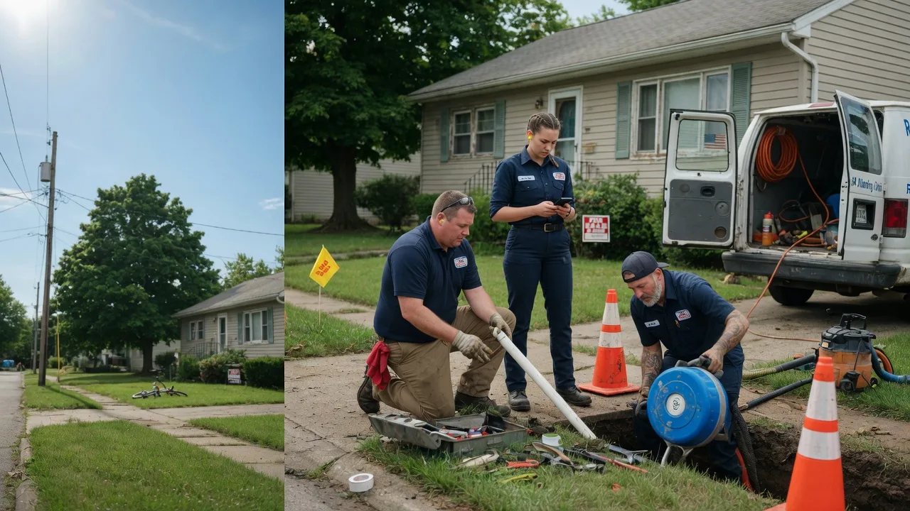 Sewer Line Repair in Laurelville, OH near me